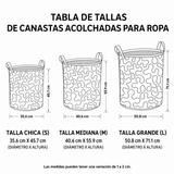 カメと潮 キルティングランドリーバスケット